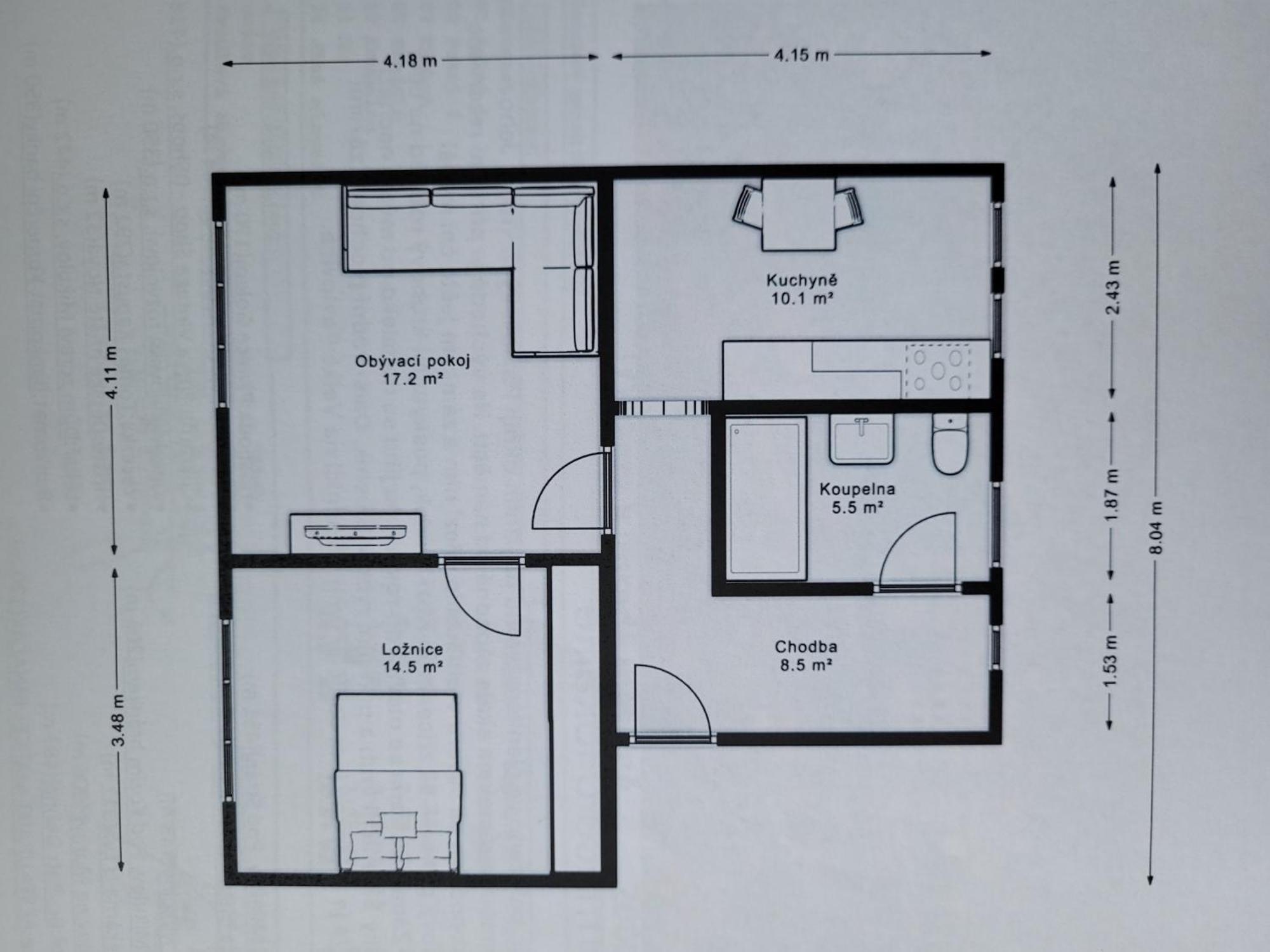 Chateau View Apartment מיקולוב מראה חיצוני תמונה
